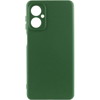 Чохол Silicone Cover Lakshmi Full Camera (A) для Motorola Moto G14 Зелений / Dark green - Інтернет-магазин спільних покупок ToGether