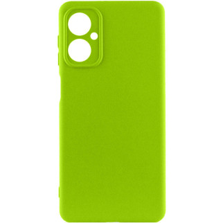 Чохол Silicone Cover Lakshmi Full Camera (A) для Motorola Moto G14 Салатовий / Neon Green - Інтернет-магазин спільних покупок ToGether
