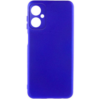 Чохол Silicone Cover Lakshmi Full Camera (A) для Motorola Moto G14 Синій / Iris - Інтернет-магазин спільних покупок ToGether