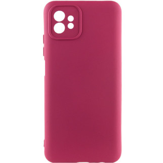 Чохол Silicone Cover Lakshmi Full Camera (A) для Motorola Moto G32 Бордовий / Marsala - Інтернет-магазин спільних покупок ToGether