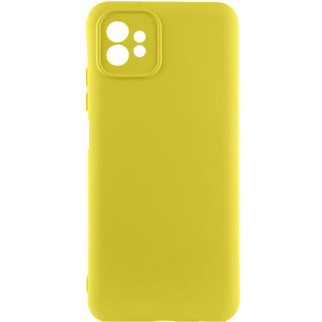 Чохол Silicone Cover Lakshmi Full Camera (A) для Motorola Moto G32 Жовтий / Flash - Інтернет-магазин спільних покупок ToGether