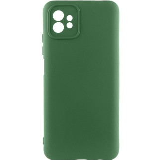 Чохол Silicone Cover Lakshmi Full Camera (A) для Motorola Moto G32 Зелений / Dark green - Інтернет-магазин спільних покупок ToGether