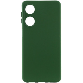 Чохол Silicone Cover Lakshmi Full Camera (A) для Oppo A38 / A18 Зелений / Dark green - Інтернет-магазин спільних покупок ToGether