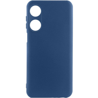 Чохол Silicone Cover Lakshmi Full Camera (A) для Oppo A38 / A18 Синій / Navy Blue - Інтернет-магазин спільних покупок ToGether