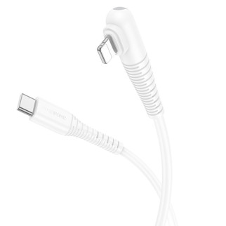 Дата кабель Borofone BX105 Corriente Type-C to Lightning (1m) White - Інтернет-магазин спільних покупок ToGether