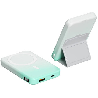 Портативний зарядний пристрій Power Bank JJT-A27-1 Gradient PD20W+QC 22.5W з БЗП 10000 mAh White / Green - Інтернет-магазин спільних покупок ToGether