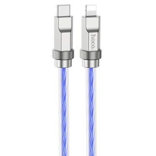 Дата кабель Hoco U113 Solid 20W Type-C to Lightning (1m) Blue - Інтернет-магазин спільних покупок ToGether