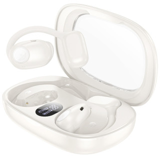 Бездротові TWS навушники Hoco EA1 Spectrum Milky White - Інтернет-магазин спільних покупок ToGether
