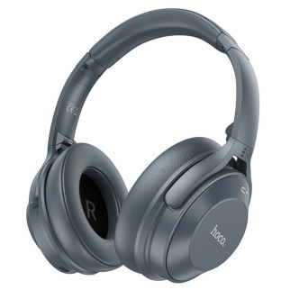 Накладні бездротові навушники Hoco W37 Sound Active Noise Reduction Smoky blue - Інтернет-магазин спільних покупок ToGether