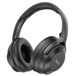 Накладні бездротові навушники Hoco W37 Sound Active Noise Reduction Ultimate black - Інтернет-магазин спільних покупок ToGether