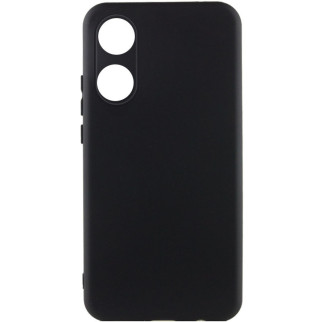 Чохол Silicone Cover Lakshmi Full Camera (AAA) для Oppo A58 4G Чорний / Black - Інтернет-магазин спільних покупок ToGether