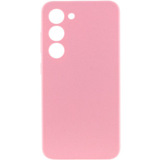 Чохол Silicone Cover Lakshmi Full Camera (AAA) для Samsung Galaxy S24 Рожевий / Light pink - Інтернет-магазин спільних покупок ToGether