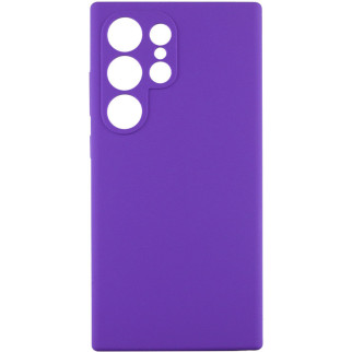 Чохол Silicone Cover Lakshmi Full Camera (AAA) для Samsung Galaxy S24 Ultra Фіолетовий / Amethyst - Інтернет-магазин спільних покупок ToGether