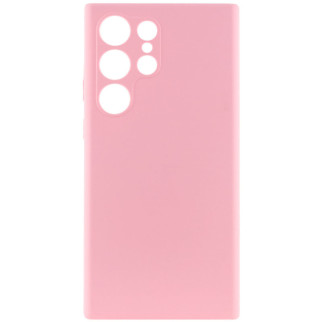 Чохол Silicone Cover Lakshmi Full Camera (AAA) для Samsung Galaxy S24 Ultra Рожевий / Light pink - Інтернет-магазин спільних покупок ToGether