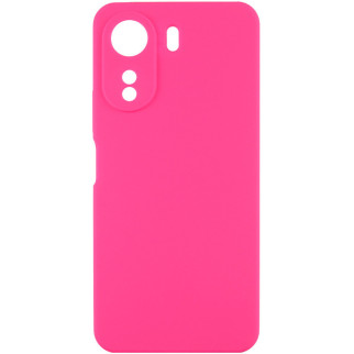 Чохол Silicone Cover Lakshmi Full Camera (AAA) для Xiaomi Redmi 13C / Poco C65 Рожевий / Barbie pink - Інтернет-магазин спільних покупок ToGether
