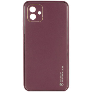Шкіряний чохол Xshield для Samsung Galaxy A05 Бордовий / Plum Red - Інтернет-магазин спільних покупок ToGether