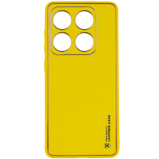 Шкіряний чохол Xshield для Xiaomi 14 Жовтий / Yellow - Інтернет-магазин спільних покупок ToGether