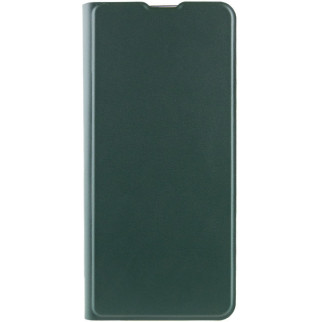 Шкіряний чохол книжка GETMAN Elegant (PU) для Xiaomi Redmi A3 Зелений - Інтернет-магазин спільних покупок ToGether