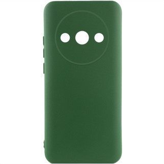 Чохол Silicone Cover Lakshmi Full Camera (A) для Xiaomi Redmi A3 Зелений / Dark green - Інтернет-магазин спільних покупок ToGether