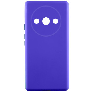 Чохол Silicone Cover Lakshmi Full Camera (A) для Xiaomi Redmi A3 Синій / Iris - Інтернет-магазин спільних покупок ToGether
