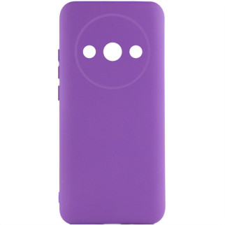Чохол Silicone Cover Lakshmi Full Camera (A) для Xiaomi Redmi A3 Фіолетовий / Purple - Інтернет-магазин спільних покупок ToGether
