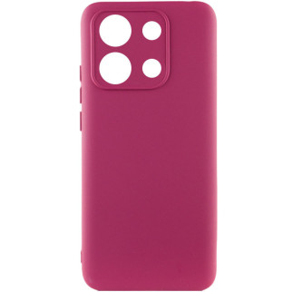 Чохол Silicone Cover Lakshmi Full Camera (A) для Xiaomi Redmi Note 13 4G Бордовий / Marsala - Інтернет-магазин спільних покупок ToGether