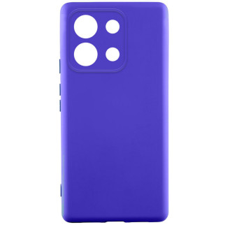 Чохол Silicone Cover Lakshmi Full Camera (A) для Xiaomi Poco X6 Pro Синій / Iris - Інтернет-магазин спільних покупок ToGether