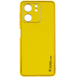 Шкіряний чохол Xshield для Xiaomi Redmi 13C / Poco C65 Жовтий / Yellow - Інтернет-магазин спільних покупок ToGether