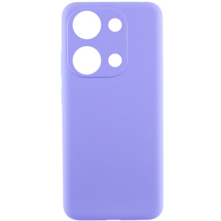 Чохол Silicone Cover Lakshmi Full Camera (AAA) для Xiaomi Redmi Note 13 4G Бузковий / Dasheen - Інтернет-магазин спільних покупок ToGether