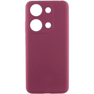 Чохол Silicone Cover Lakshmi Full Camera (AAA) для Xiaomi Redmi Note 13 Pro 4G / Poco M6 Pro 4G Бордовий / Plum - Інтернет-магазин спільних покупок ToGether