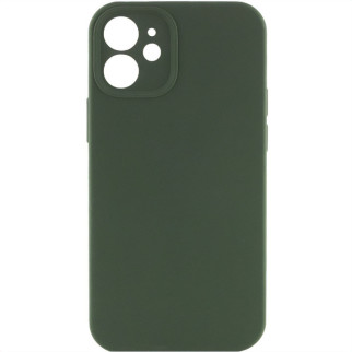 Чохол Silicone Case Full Camera Protective (AA) NO LOGO для Apple iPhone 12 (6.1") Зелений / Cyprus Green - Інтернет-магазин спільних покупок ToGether