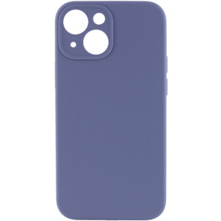 Чохол Silicone Case Full Camera Protective (AA) NO LOGO для Apple iPhone 15 Plus (6.7") Сірий / Lavender Gray - Інтернет-магазин спільних покупок ToGether