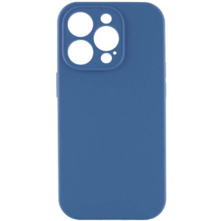 Чохол Silicone Case Full Camera Protective (AA) NO LOGO для Apple iPhone 15 Pro (6.1") Синій / Blue Jay - Інтернет-магазин спільних покупок ToGether