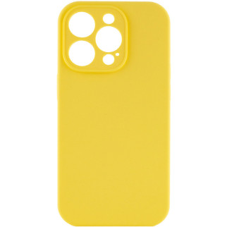 Чохол Silicone Case Full Camera Protective (AA) NO LOGO для Apple iPhone 15 Pro Max (6.7") Жовтий / Yellow - Інтернет-магазин спільних покупок ToGether