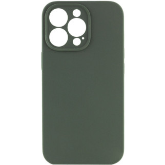 Чохол Silicone Case Full Camera Protective (AA) NO LOGO для Apple iPhone 15 Pro Max (6.7") Зелений / Cyprus Green - Інтернет-магазин спільних покупок ToGether