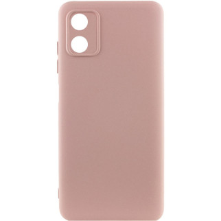 Чохол Silicone Cover Lakshmi Full Camera (A) для Motorola Moto G04 Рожевий / Pink Sand - Інтернет-магазин спільних покупок ToGether