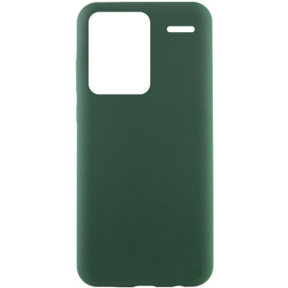 Чохол Silicone Cover Lakshmi (AAA) для Xiaomi Redmi Note 13 Pro+ Зелений / Cyprus Green - Інтернет-магазин спільних покупок ToGether