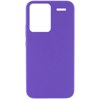Чохол Silicone Cover Lakshmi (AAA) для Xiaomi Redmi Note 13 Pro+ Фіолетовий / Amethyst - Інтернет-магазин спільних покупок ToGether