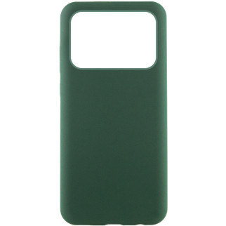 Чохол Silicone Cover Lakshmi (AAA) для Xiaomi Poco X6 Pro Зелений / Cyprus Green - Інтернет-магазин спільних покупок ToGether