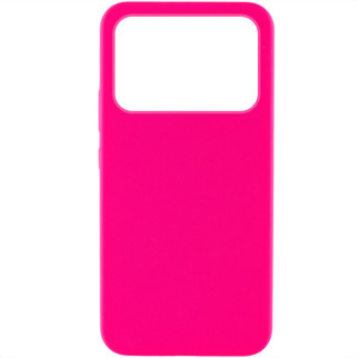 Чохол Silicone Cover Lakshmi (AAA) для Xiaomi Poco X6 Pro Рожевий / Barbie pink - Інтернет-магазин спільних покупок ToGether