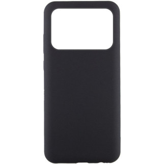 Чохол Silicone Cover Lakshmi (AAA) для Xiaomi Poco X6 Pro Чорний / Black - Інтернет-магазин спільних покупок ToGether