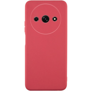 Силіконовий чохол Candy Full Camera для Xiaomi Redmi A3 Червоний / Camellia - Інтернет-магазин спільних покупок ToGether