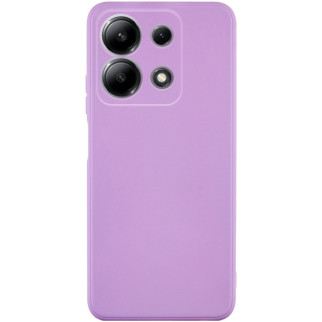 Силіконовий чохол Candy Full Camera для Xiaomi Redmi Note 13 4G Бузковий / Dasheen - Інтернет-магазин спільних покупок ToGether