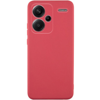Силіконовий чохол Candy Full Camera для Xiaomi Redmi Note 13 Pro+ Червоний / Camellia - Інтернет-магазин спільних покупок ToGether