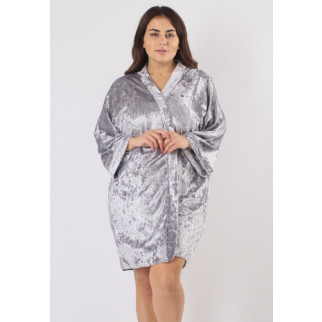 Халат жіночий з мармурового велюру бордо 44 - Інтернет-магазин спільних покупок ToGether