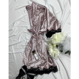 Елегантний домашній халат жіночий велюровий - Інтернет-магазин спільних покупок ToGether