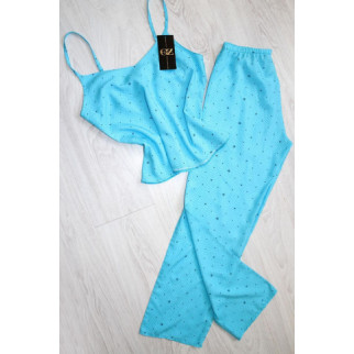 Жіноча піжама зі штанами з бавовни, вода для сну 44 - Інтернет-магазин спільних покупок ToGether