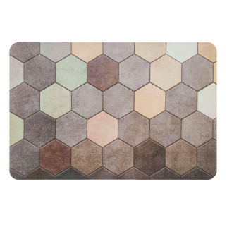 Вологопоглинаючий килимок шестикутники 38*58CM*3MM (D) SW-00001571 - Інтернет-магазин спільних покупок ToGether