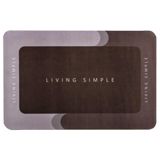Вологопоглинаючий килимок "Living Simple" 38*58CM*3MM (D) SW-00001572 - Інтернет-магазин спільних покупок ToGether