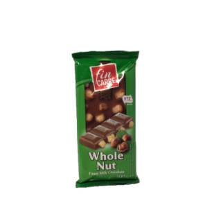 Молочний шоколад 32% какао з цілими орхехами фундук Fin Carre whole Nut finest milk chocolate 100 г, Німеччина - Інтернет-магазин спільних покупок ToGether